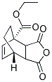 ETHYL 3,5-DIOXO-4-OXATRICYCLO[5.2.2.0(2,6)]UNDEC-8-ENE-1-CARBOXYLATE Struktur