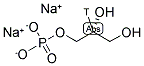 GLYCEROL 3-PHOSPHATE, DISODIUM SALT, L-, [2-3H(N)] Struktur