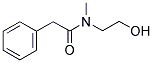 N-(2-HYDROXYETHYL)-N-METHYL-2-PHENYLACETAMIDE Struktur