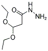 3,3-DIETHOXY-PROPIONIC ACID HYDRAZIDE Struktur