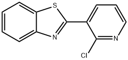 2-(2-CHLORO-3-PYRIDINYL)-1,3-BENZOTHIAZOLE Struktur