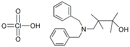 4-(DIBENZYLAMINO)-2,3,3-TRIMETHYLBUTAN-2-OL PERCHLORATE Struktur