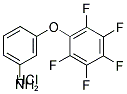 3-(2,3,4,5,6-PENTAFLUOROPHENOXY)ANILINE HYDROCHLORIDE Struktur