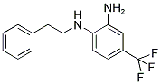 N1-PHENETHYL-4-(TRIFLUOROMETHYL)BENZENE-1,2-DIAMINE Struktur