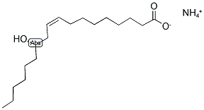 AMMONIUM RICINOLEATE Struktur