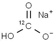 SODIUM HYDROGENCARBONATE-12C Struktur