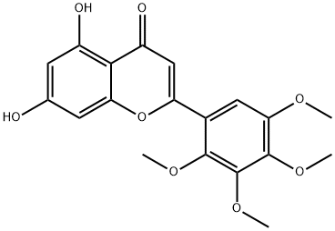 2'-METHOXYTRICIN-4'-METHYL ETHER Struktur