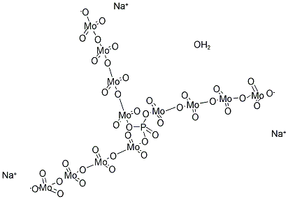 SODIUM PHOSPHOMOLYBDATE N-HYDRATE Struktur