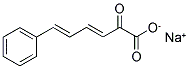 SODIUM 2-OXO-6-PHENYLHEXA-3,5-DIENOATE Struktur