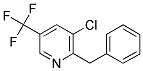 2-BENZYL-3-CHLORO-5-(TRIFLUOROMETHYL)PYRIDINE Struktur