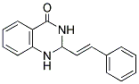 2-(2-PHENYLVINYL)-1,2,3-TRIHYDROQUINAZOLIN-4-ONE Struktur