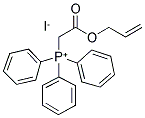 ALLYLOXYCARBONYLMETHYL TRIPHENYLPHOSPHONIUM IODIDE Struktur