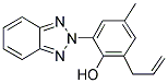 2-(2H-BENZOTRIAZOL-2-YL)-4-METHYL-6-(2-PROPENYL)PHENOL Struktur