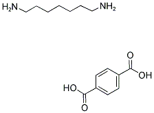 HEPTAMETHYLENE DIAMMONIUM TEREPHTHALATE Struktur