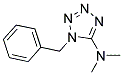 1-BENZYL-N,N-DIMETHYL-1H-1,2,3,4-TETRAAZOL-5-AMINE Struktur