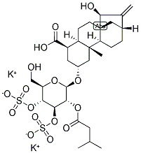 ATRACTYLOSIDE POTASSIUM Struktur