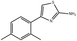 4-(2,4-DIMETHYL-PHENYL)-THIAZOL-2-YLAMINE Struktur