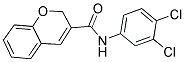 N-(3,4-DICHLOROPHENYL)-2H-CHROMENE-3-CARBOXAMIDE Struktur