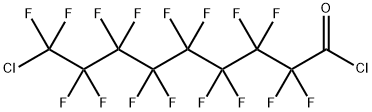 9-CHLOROHEXADECAFLUORONONANOYL CHLORIDE Struktur