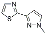 2-(1-METHYL-1H-PYRAZOL-3-YL)-1,3-THIAZOLE Struktur