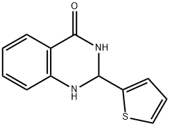 2-(2-THIENYL)-1,2,3-TRIHYDROQUINAZOLIN-4-ONE Struktur