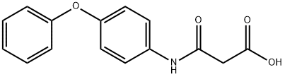 3-OXO-3-(4-PHENOXYANILINO)PROPANOIC ACID Struktur