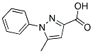 5-METHYL-1-PHENYL-1H-PYRAZOLE-3-CARBOXYLIC ACID Struktur