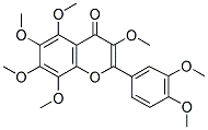 3,5,6,7,8,3',4'-HEPTAMETHOXYFLAVONE Struktur