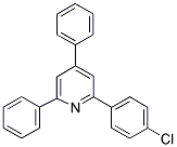 2-(4-CHLOROPHENYL)-4,6-DIPHENYLPYRIDINE Struktur