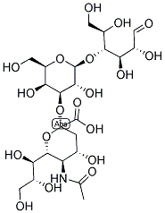 N-ACETYLNEURAMINYL-ALPHA-(2->6)-LACTOSE Struktur