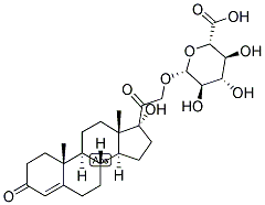 4-PREGNEN-17,21-DIOL-3,20-DIONE 21-GLUCOSIDURONATE Struktur