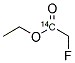 FLUOROACETIC ACID ETHYL ESTER, [1-14C] Struktur