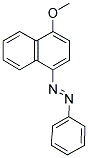 1-METHOXY-4-(PHENYLAZO)NAPHTHALENE Struktur