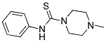 (4-METHYLPIPERAZINYL)(PHENYLAMINO)METHANE-1-THIONE Struktur