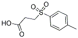 3-(TOLUENE-4-SULFONYL)-PROPIONIC ACID Struktur