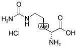 (R)-N5-(1-IMINOETHYL)-D-ORNITHINE HYDROCHLORIDE Struktur