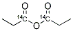 PROPIONIC ANHYDRIDE, [1-14C] Struktur