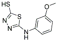 5-[(3-METHOXYPHENYL)AMINO]-1,3,4-THIADIAZOLE-2-THIOL Struktur