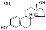 3,17ALPHA-DIHYDROXY-1,3,5(10)-ESTRATRIENE HEMIHYDRATE Struktur