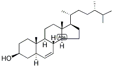 7,5ALPHA-CHOLESTEN-24ALPHA-METHYL-3BETA-OL Struktur