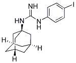 1-(4-IODOPHENYL)-3-(1-ADAMANTYL)-GUANIDINE Struktur