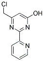 6-(CHLOROMETHYL)-2-(2-PYRIDYL)PYRIMIDIN-4-OL Struktur