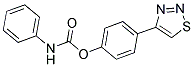 4-(1,2,3-THIADIAZOL-4-YL)PHENYL N-PHENYLCARBAMATE Struktur