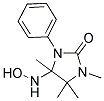 4-(HYDROXYAMINO)-1,4,5,5-TETRAMETHYL-3-PHENYLIMIDAZOLIDIN-2-ONE Struktur
