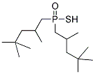 BIS(2,4,4-TRIMETHYLPENTYL)THIOPHOSPHINIC ACID Struktur