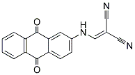 (((9,10-DIOXO-2-ANTHRYL)AMINO)METHYLENE)METHANE-1,1-DICARBONITRILE Struktur