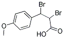 2,3-DIBROMO-3-(P-METHOXYL)PHENYL PROPIONIC ACID Struktur