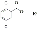 2,5-DICHLOROBENZOIC ACID POTASSIUM SALT Struktur