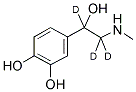 DL-EPINEPHRINE (ALPHA,ALPHA,BETA-D3) Struktur