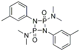 2,4-DI(DIMETHYLAMINO)-1,3-DI(3-METHYLPHENYL)-1,3,2LAMBDA5,4LAMBDA5-DIAZADIPHOSPHETANE-2,4-DIONE Struktur